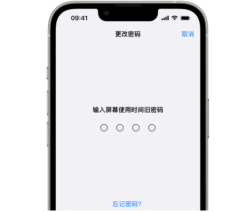 荔湾iPhone屏幕维修分享iPhone屏幕使用时间密码忘记了怎么办 