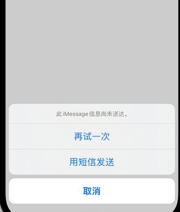 荔湾apple维修iPhone上无法正常发送iMessage信息