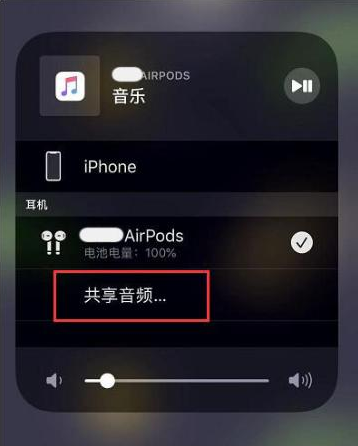 荔湾苹果14音频维修点分享iPhone14音频共享设置方法 