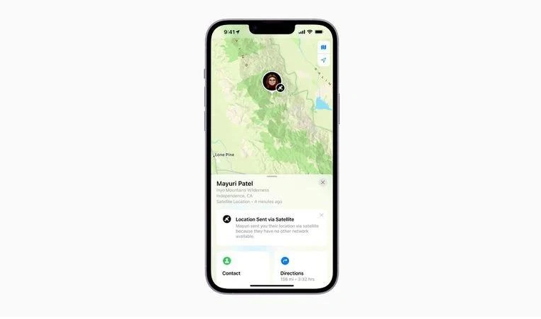 荔湾苹果14维修分享iPhone14系列中 FindMy功能通过卫星分享位置方法教程 