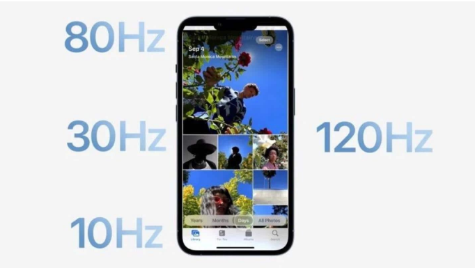 荔湾苹果14维修分享iPhone 14有高刷吗 