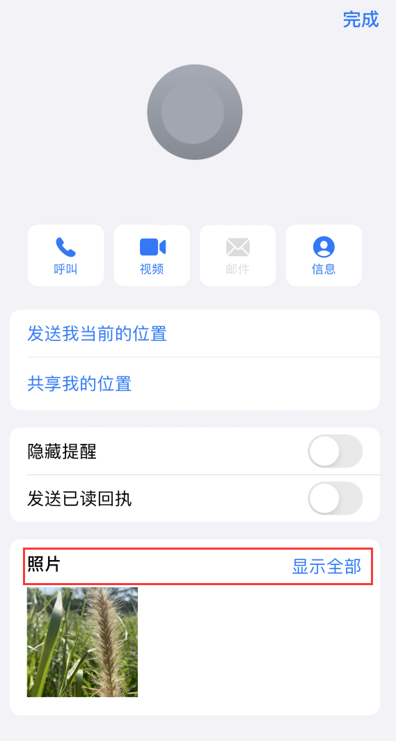 荔湾苹果手机维修分享如何快速查找 iMessage 信息中的图片等附件 